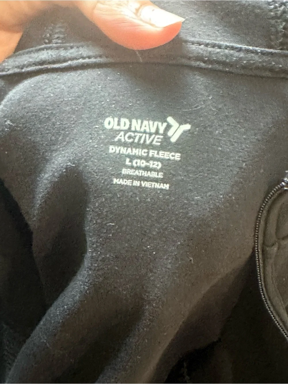 Bundle Old Navy Athletic Casual Hoodie & Sweatpants Set - Black and Light Gray